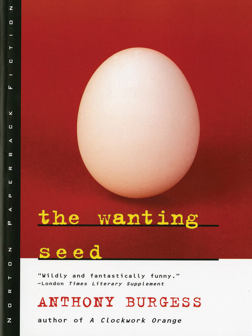 Title details for The Wanting Seed by Anthony Burgess - Available